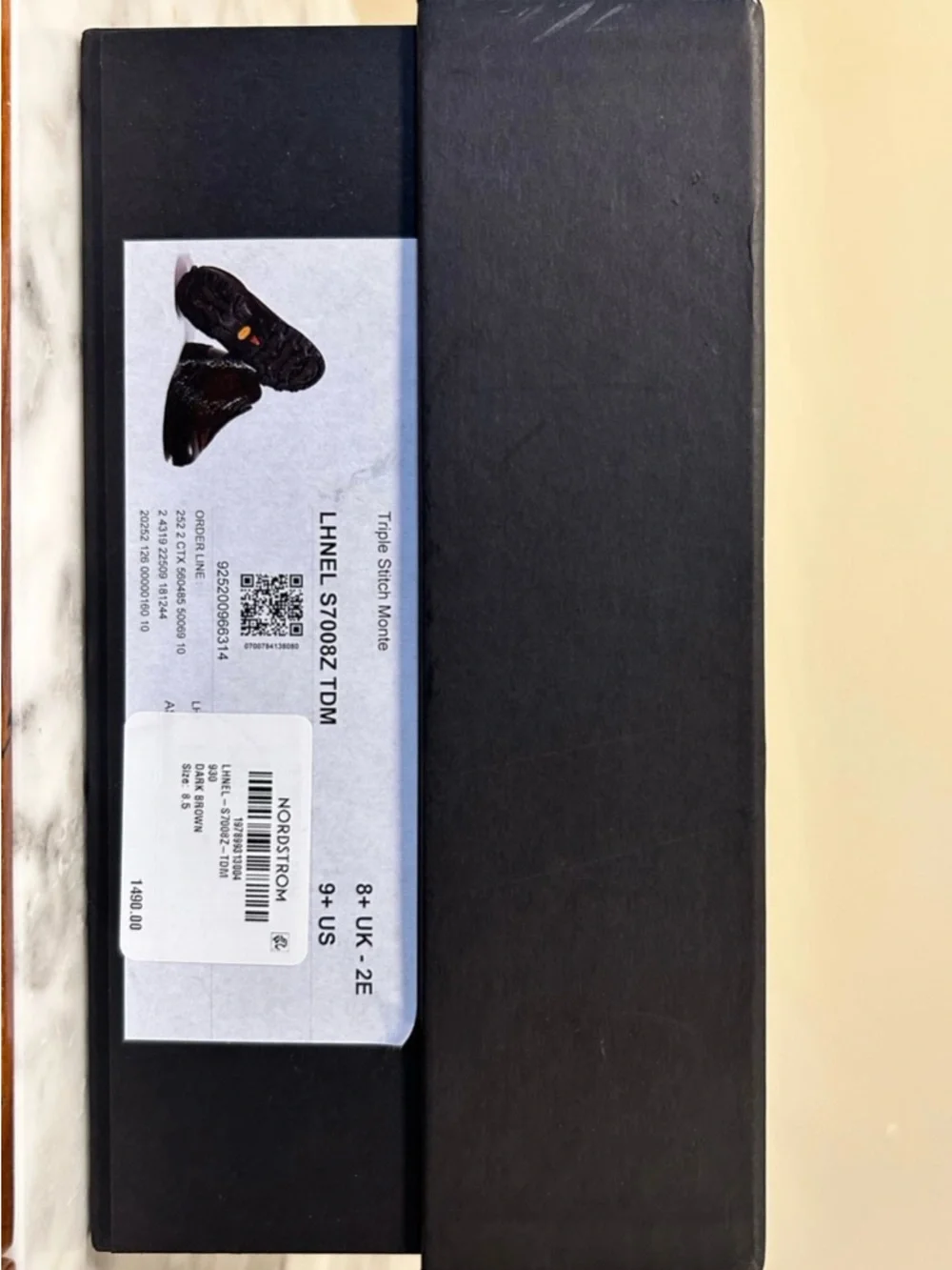ZEGNA Empty Shoe Box - Fits Men’s US Size 9